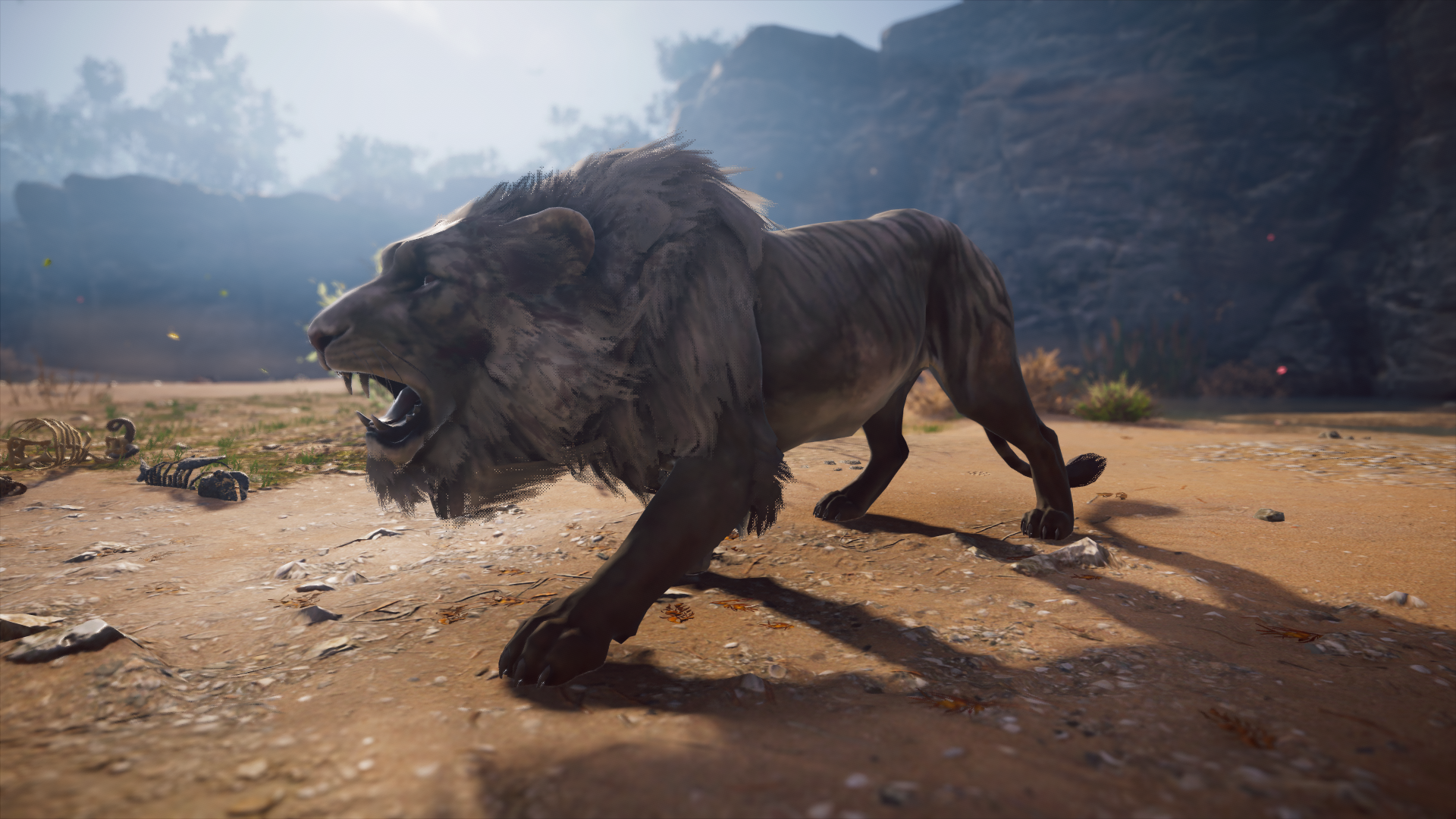 Résultat de recherche d'images pour "lion de néme assassin's creed"