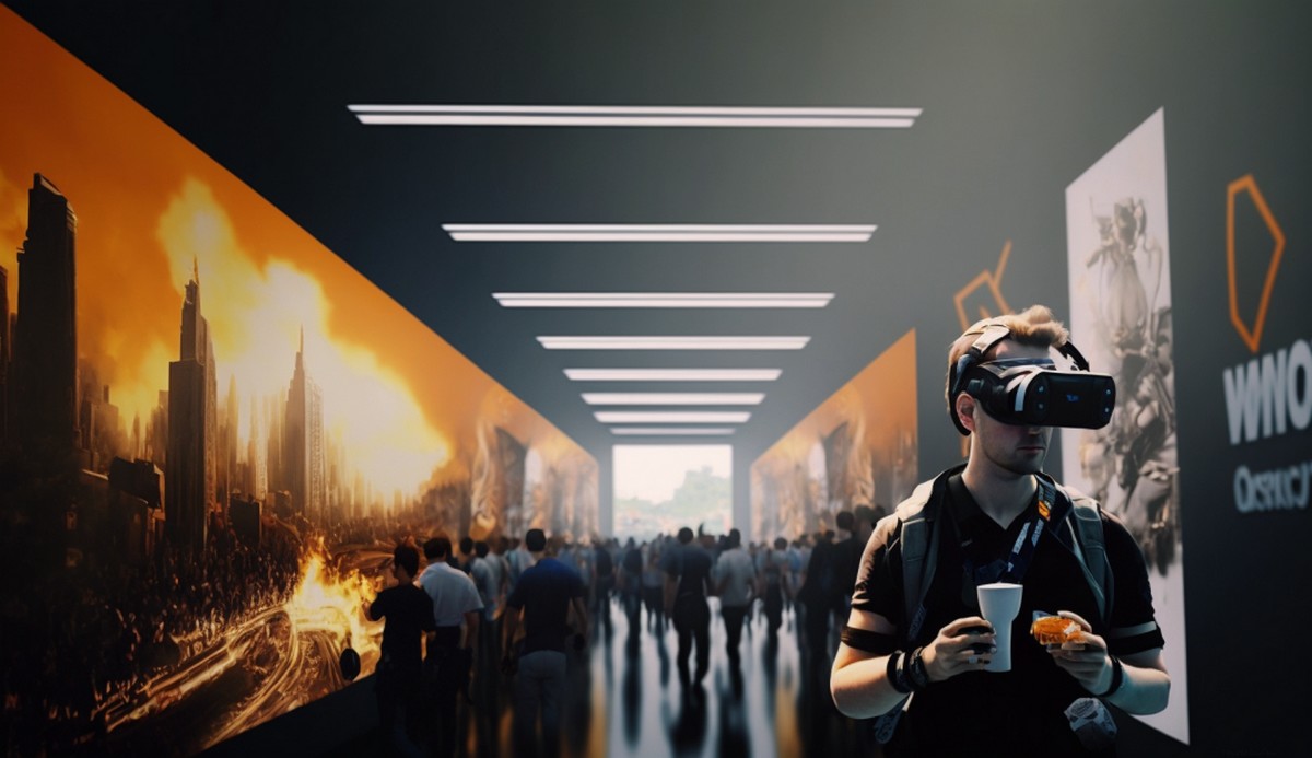 Illustration en image des jeux à la Gamescom