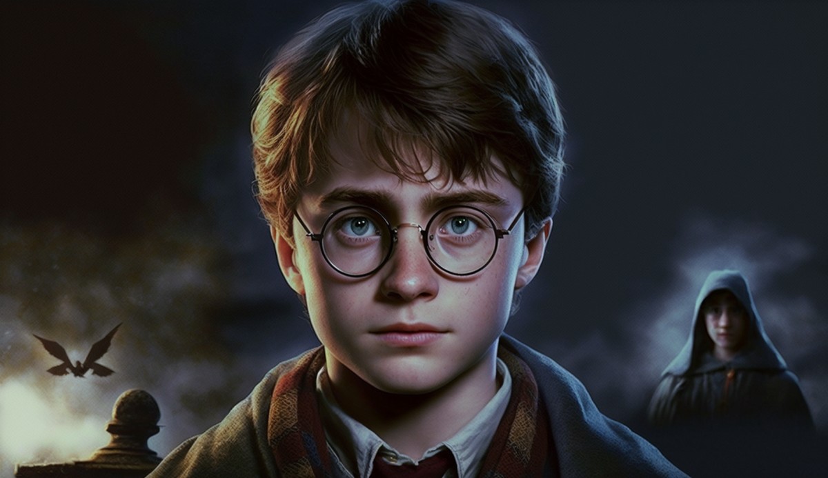 Illustration en image d'Harry Potter