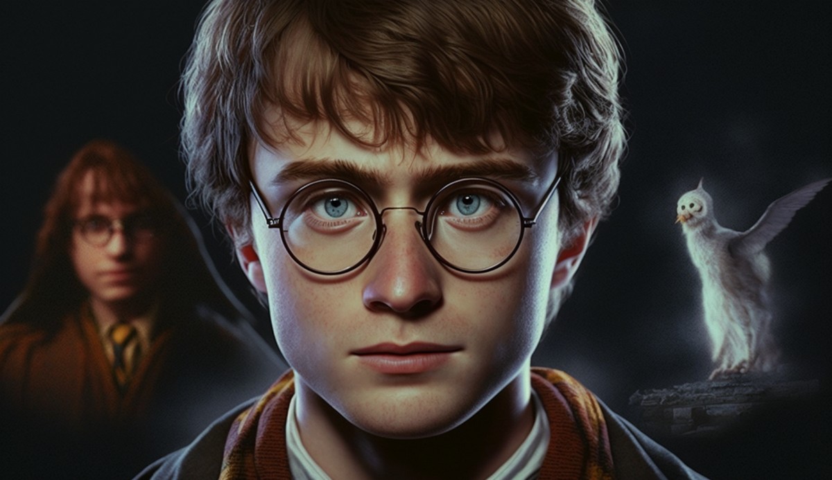 Illustration en image d'Harry Potter