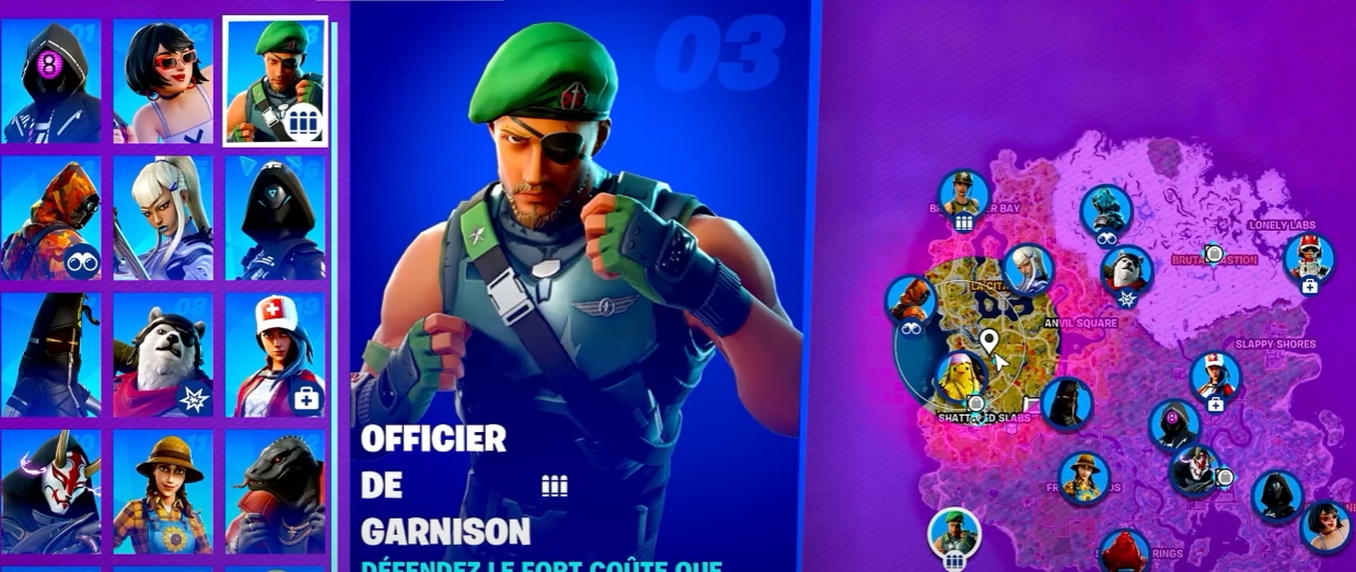Infliger des Dégâts a des Joueurs en Ayant Recruté un Personnage Spécialiste Fortnite