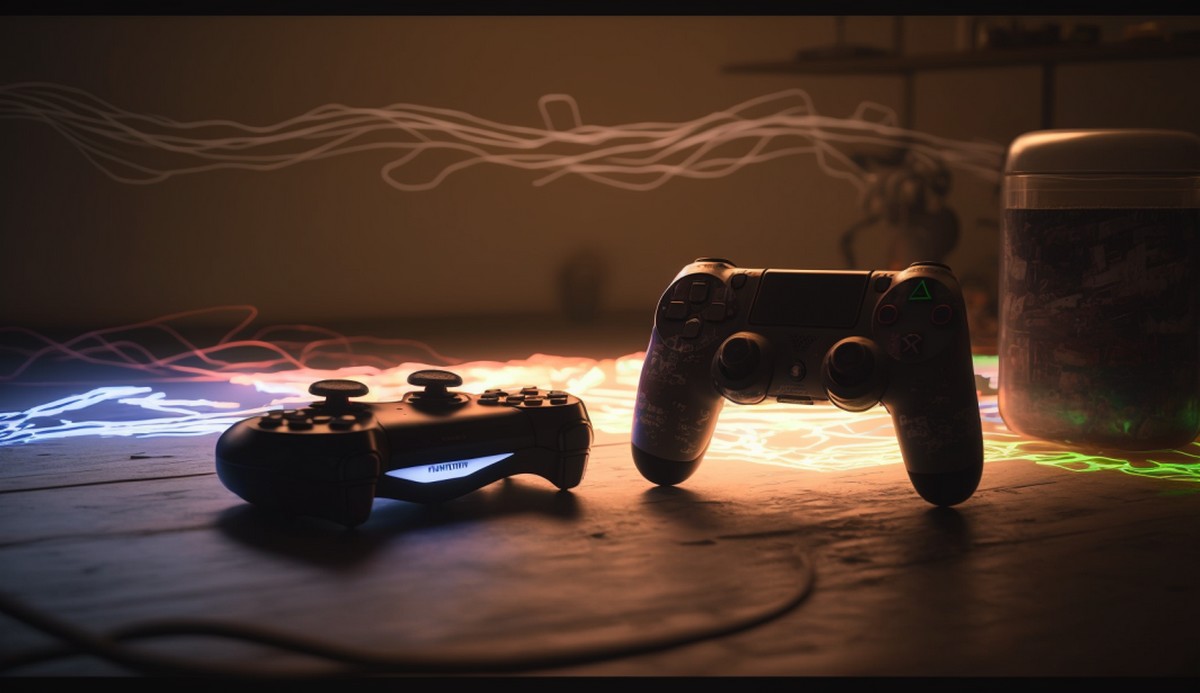 Illustration en image d'un jeu vidéo